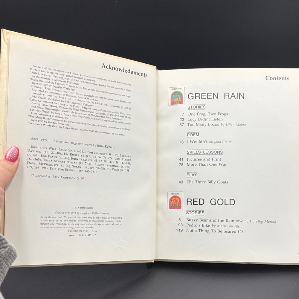 Vintage Rainbows Hardcover Book - Picture 5 of 9